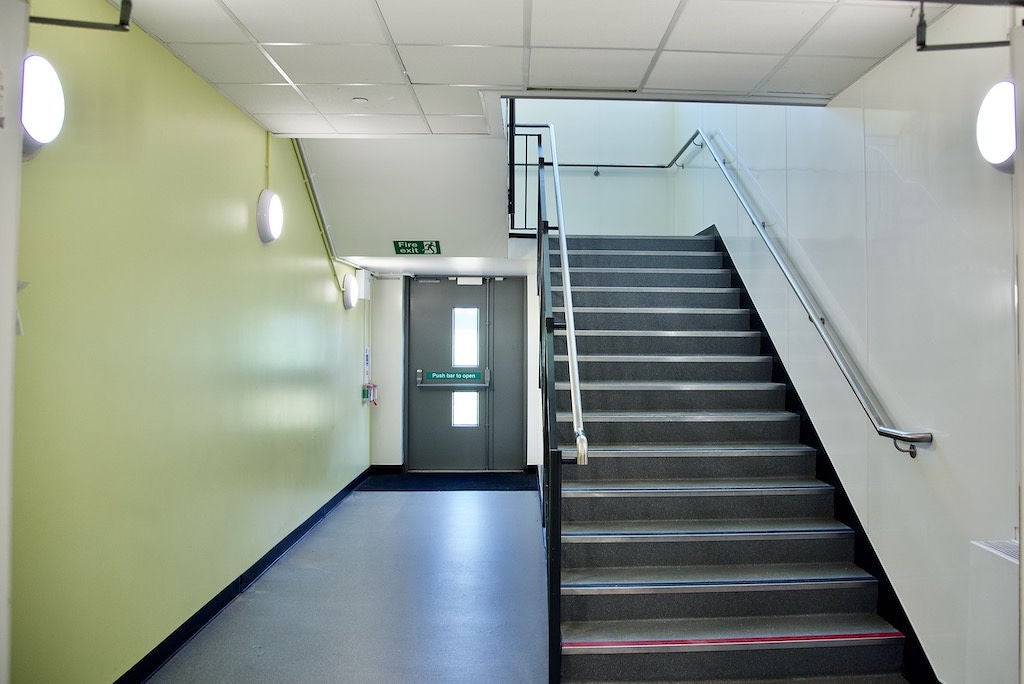 RadiaLED Rapid in stairwell