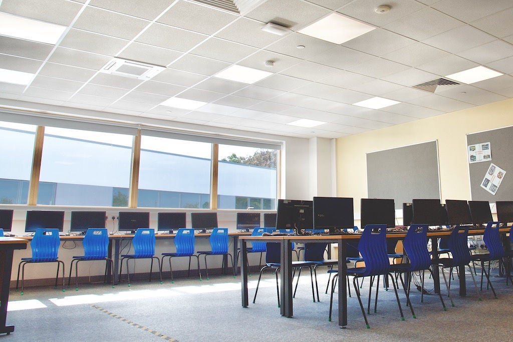 Skytile in classroom